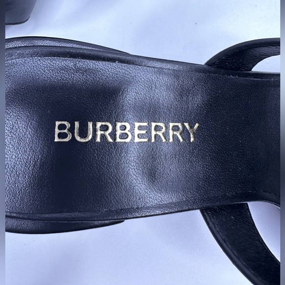 NWOB BURBERRY Lyna Leather Sandals, 100% Authentic! - Picture 8 of 15
